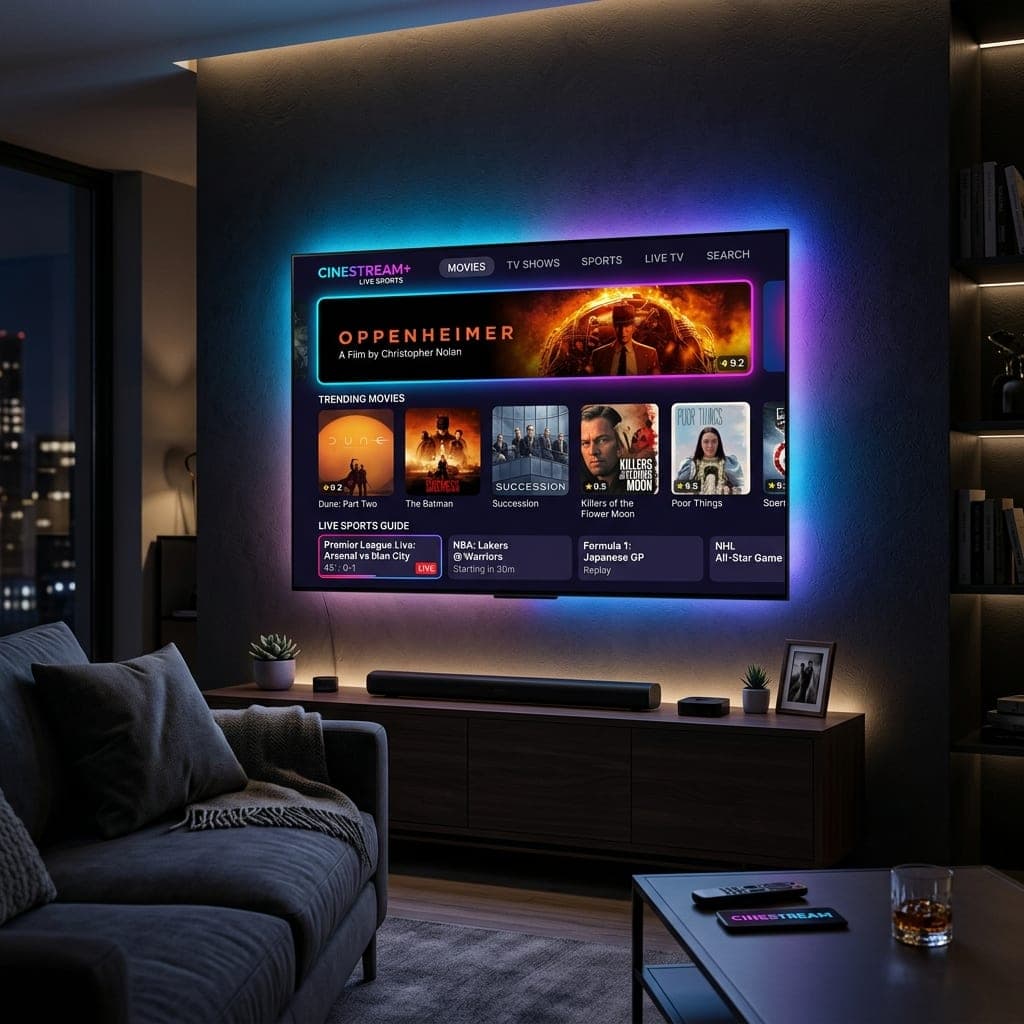 SportixMedia as a SmartOne IPTV alternative on Smart TV
